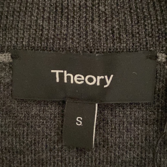 NWT Theory Arnaud Erhart Merino Wool Half Zip Pullover - Small - Picture 3 of 11